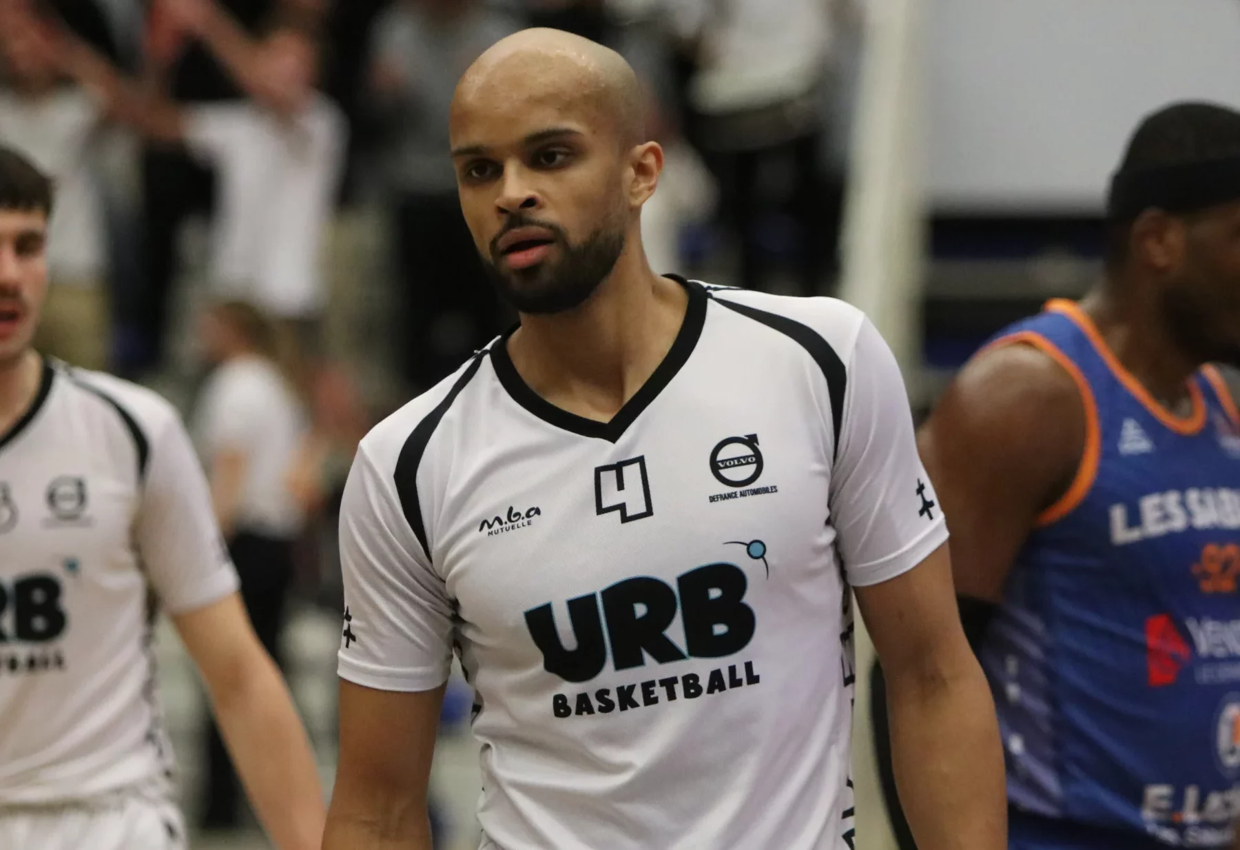 Danny Evans avec l'Union Rennes Basket