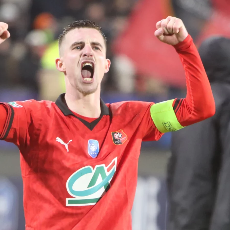 Le capitaine Benjamin Bourigeaud exulte : Rennes est qualifié !
