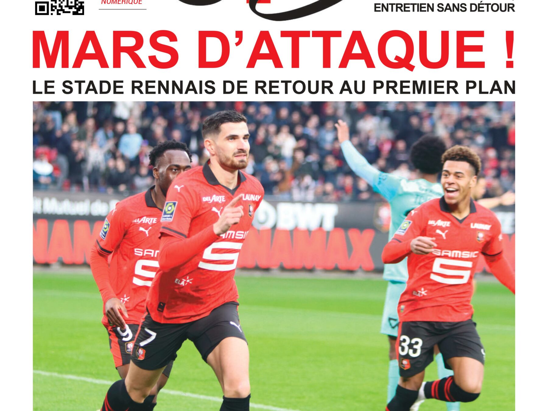 Une du journal de mars