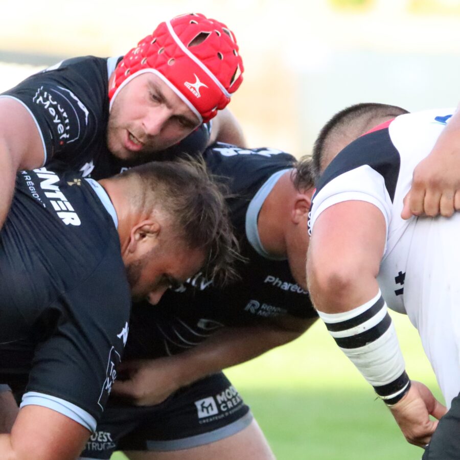 Alex Fau à la poussée avec le REC