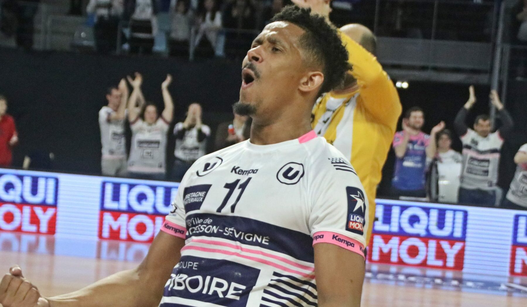 Grosse joie pour le capitaine Sylvain Hochet