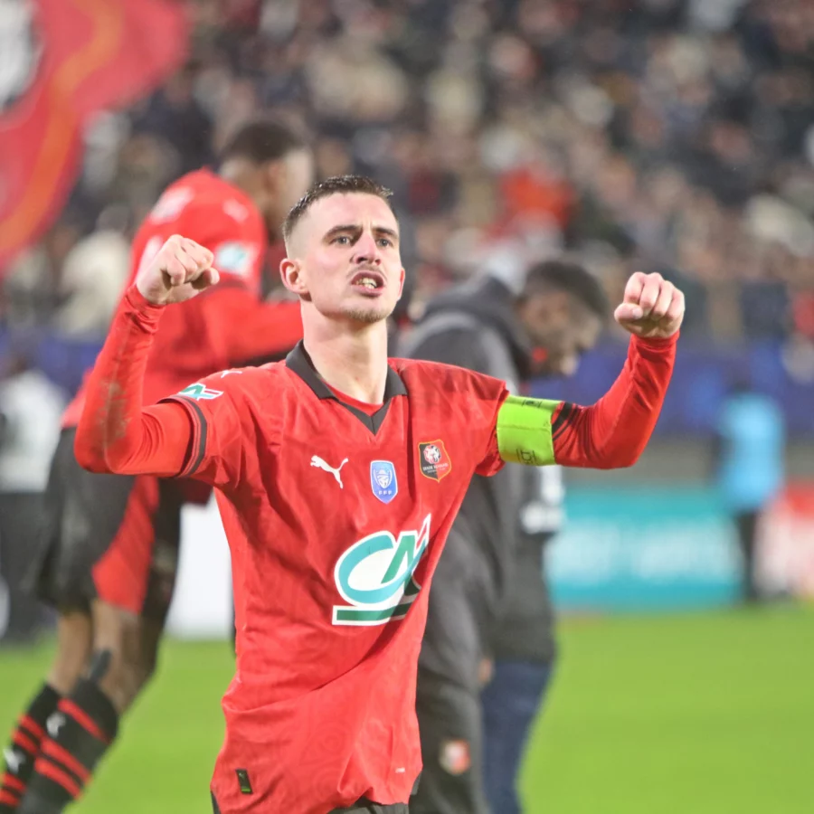 Benjamin Bourigeaud et le Stade Rennais peuvent s'offrir une fin de saison passionnante.