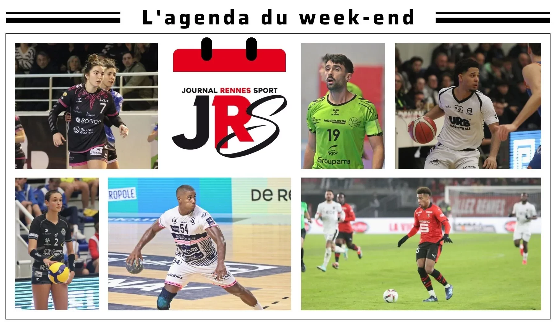 Cesson de retour, le SGRMH en déplacement chez le leader et réception de Montpellier pour le Stade Rennais