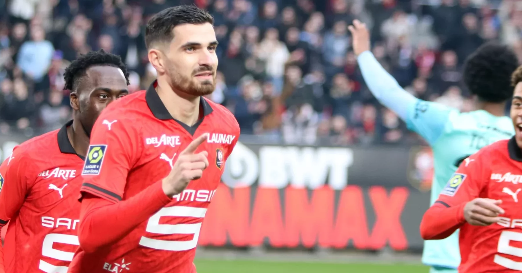 Martin Terrier, meilleur joueur du mois de janvier