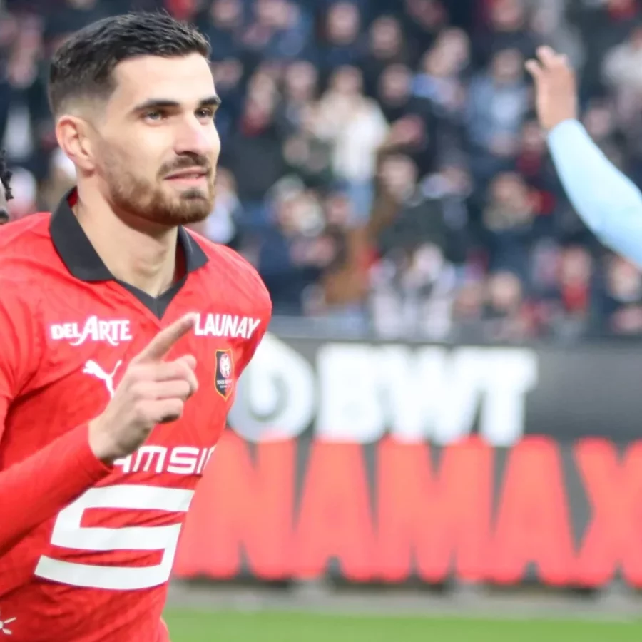 Martin Terrier, meilleur joueur du mois de janvier