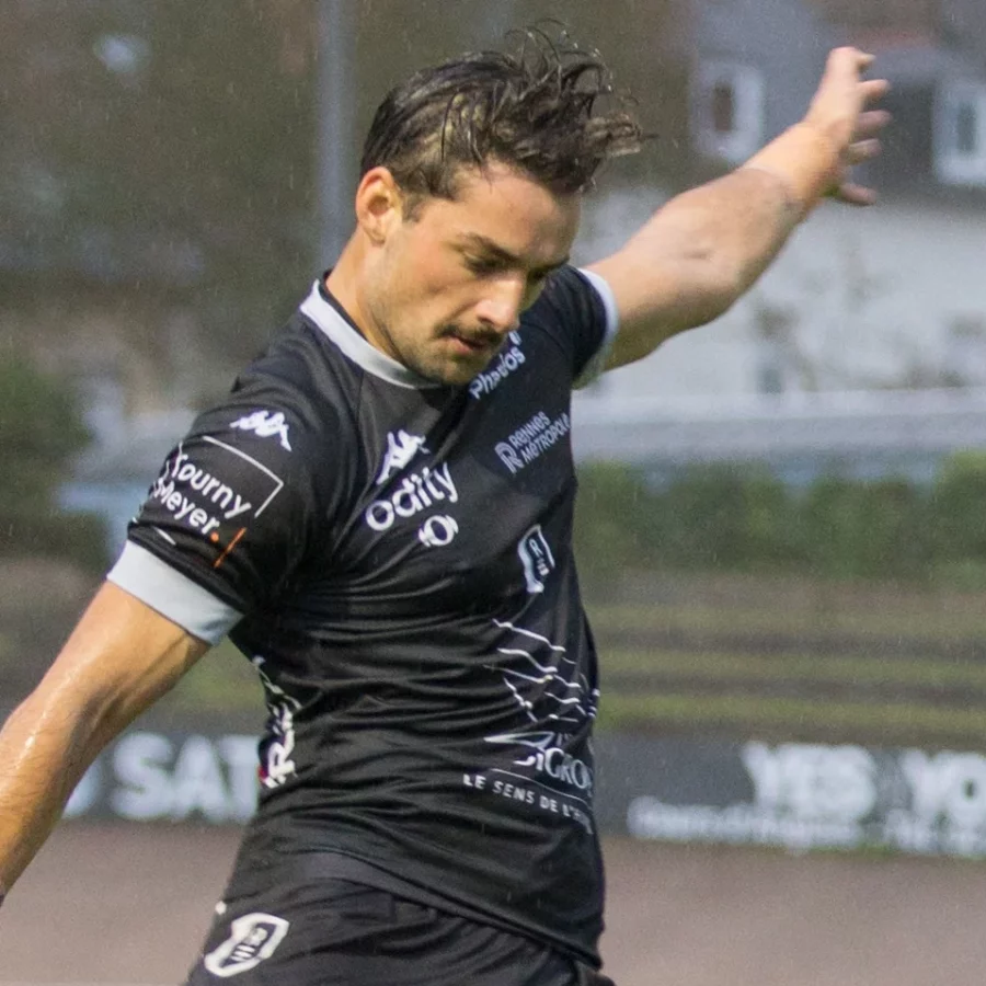 Quentin Lalarme est arrivé cette saison au REC Rugby