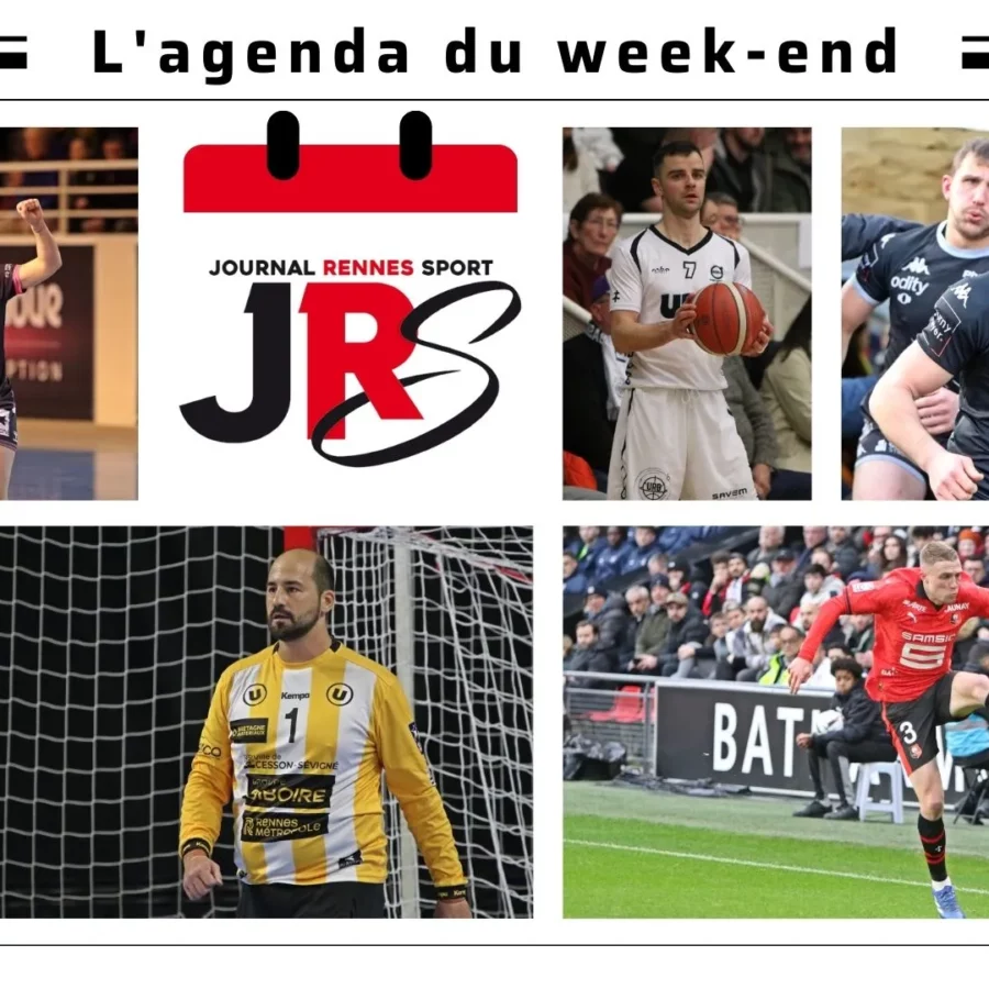 L'agenda du week-end pour les clubs rennais.