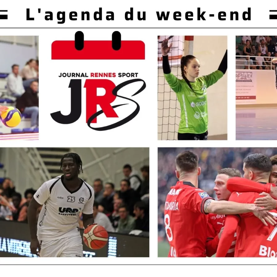 Le programme du week-end pour les club rennais.