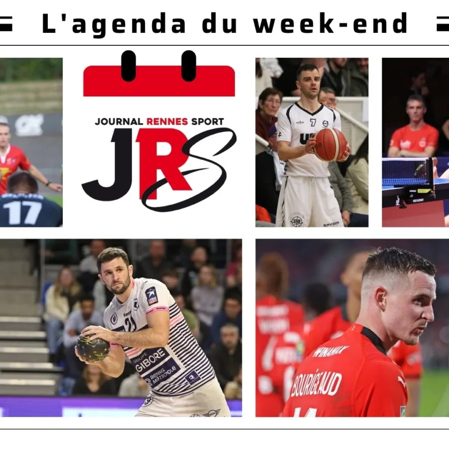 Le programme du sport rennais du 28 au 31 mars.