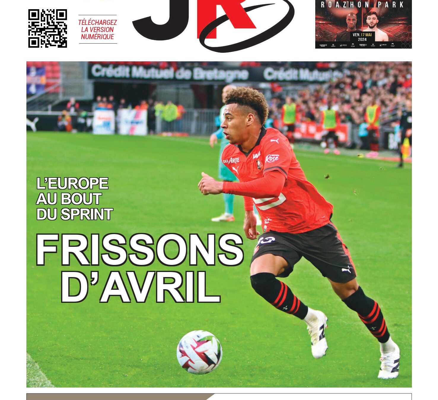 Une Journal Rennes Sport Avril