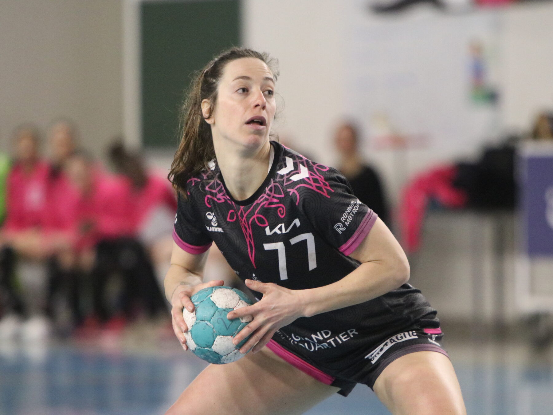 Guillemette Cauly au pénalty