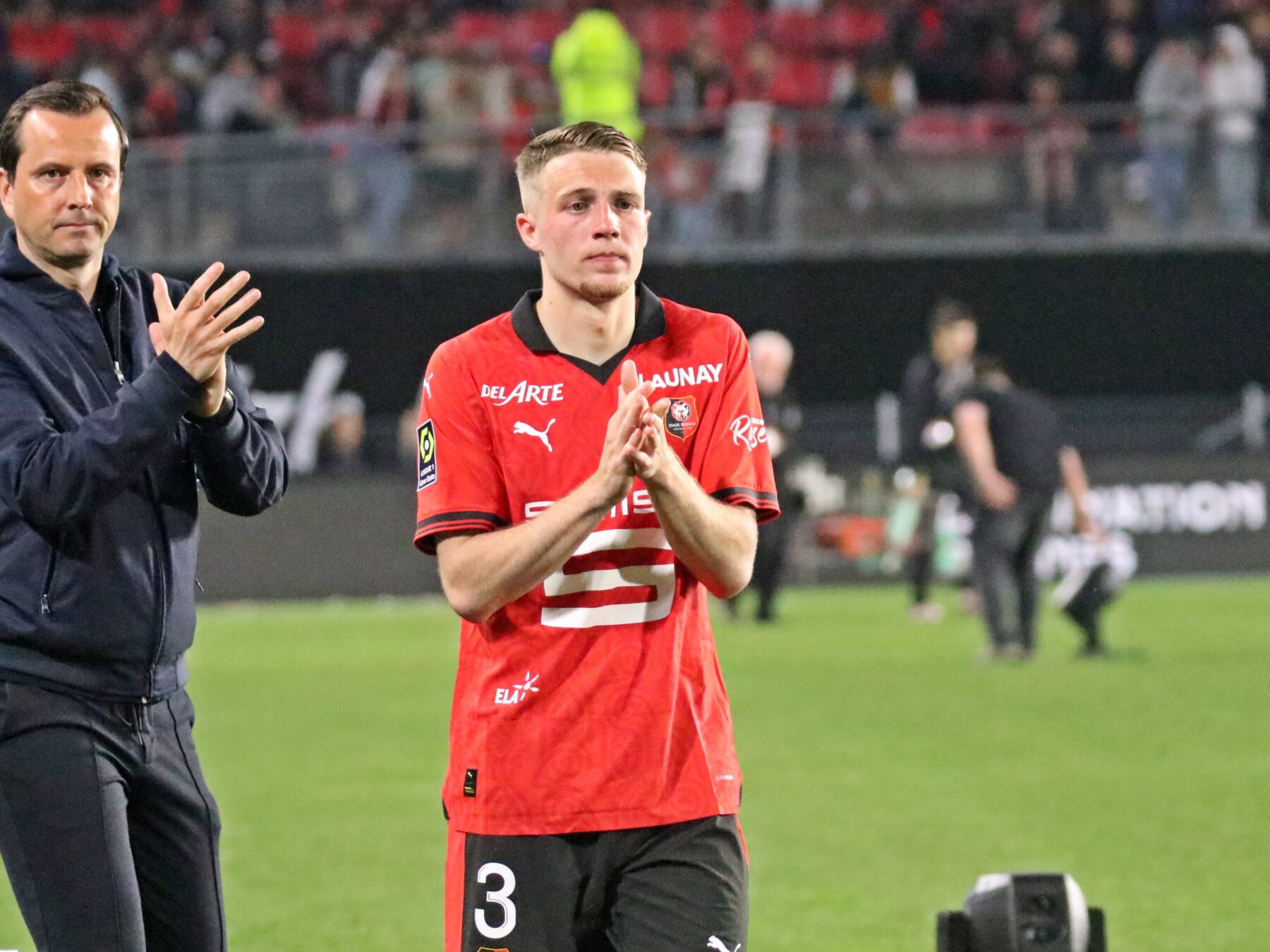 Stéphan et Bourigeaud applaudissent