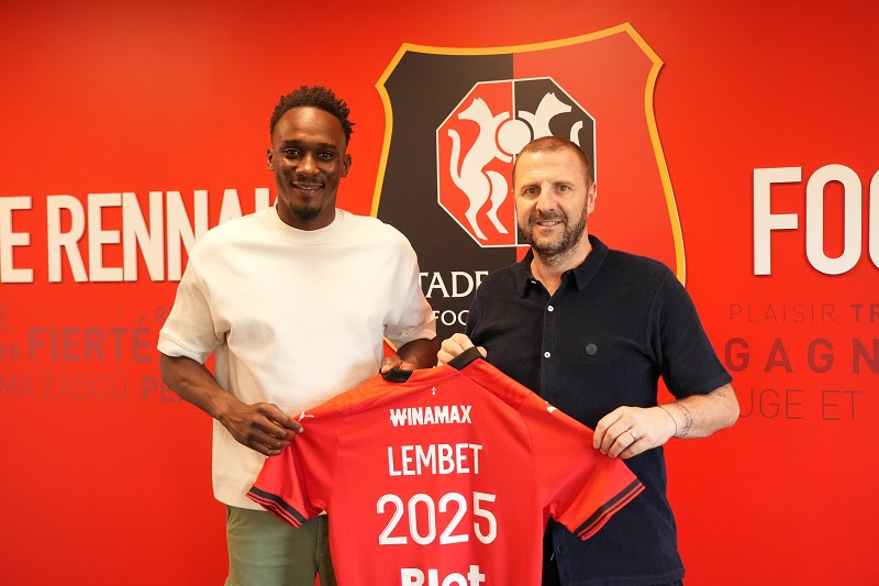 Geoffrey Lembet prolonge d'une saison à Rennes