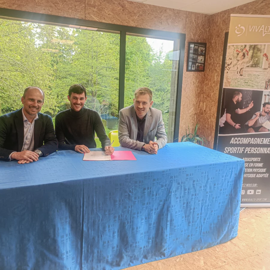 Vivalto Sport va désormais accompagner les athlètes du club de Canoë-Kayak de Saint-Grégoire.