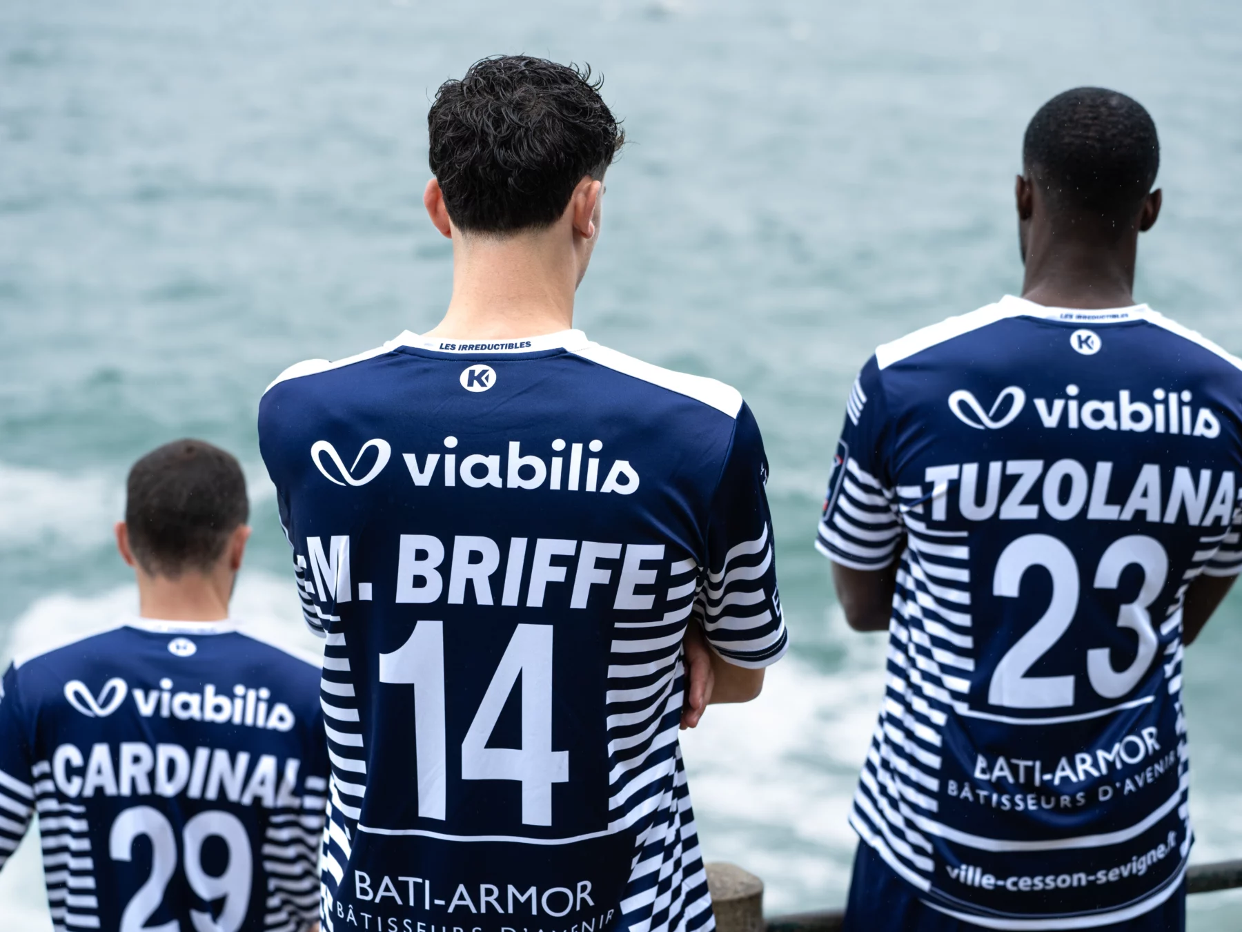 Le nouveau maillot cessonnais dévoilé.