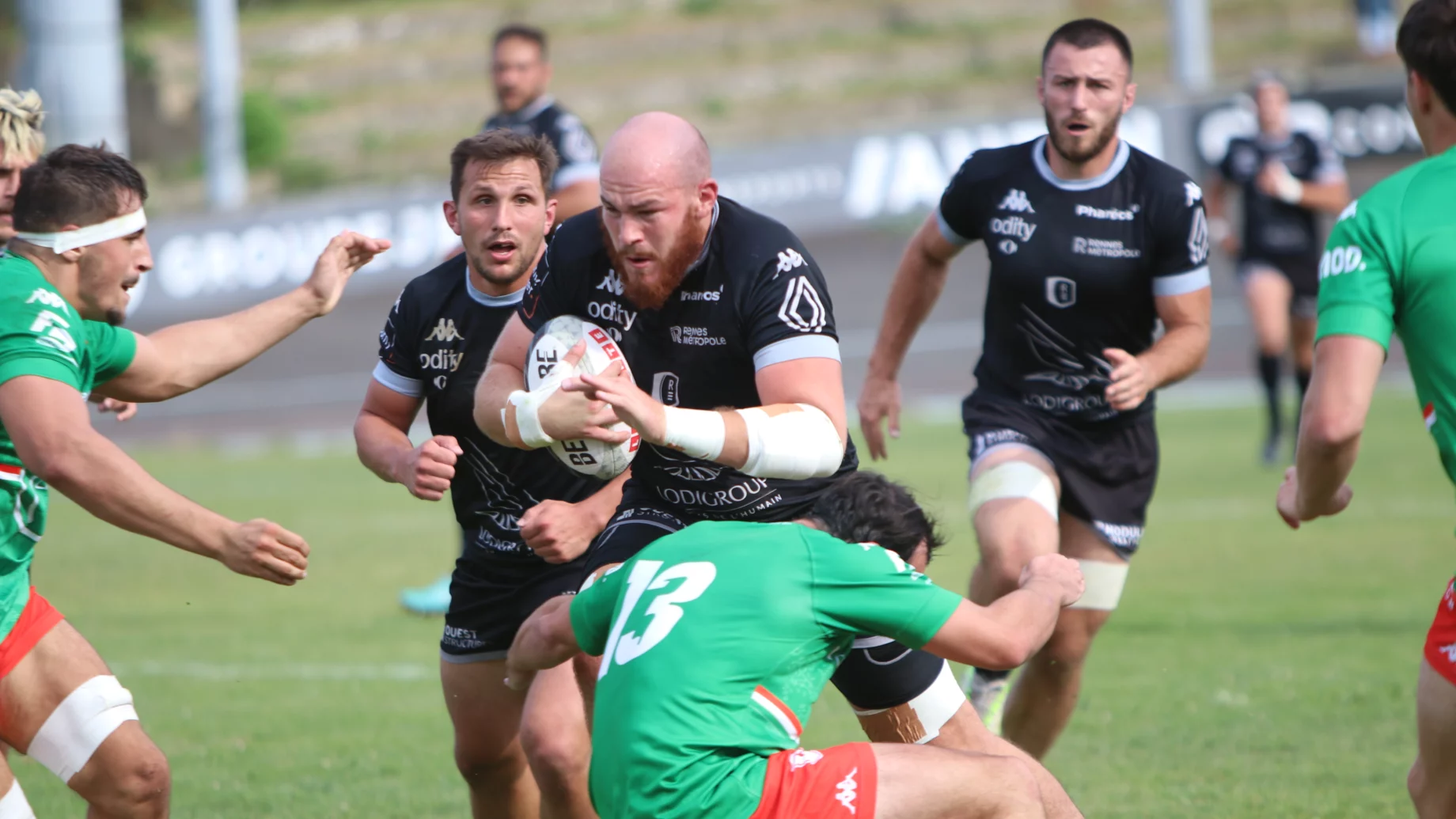 Large succès pour le REC Rugby contre Nantes.