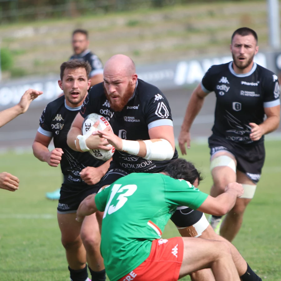 Large succès pour le REC Rugby contre Nantes.