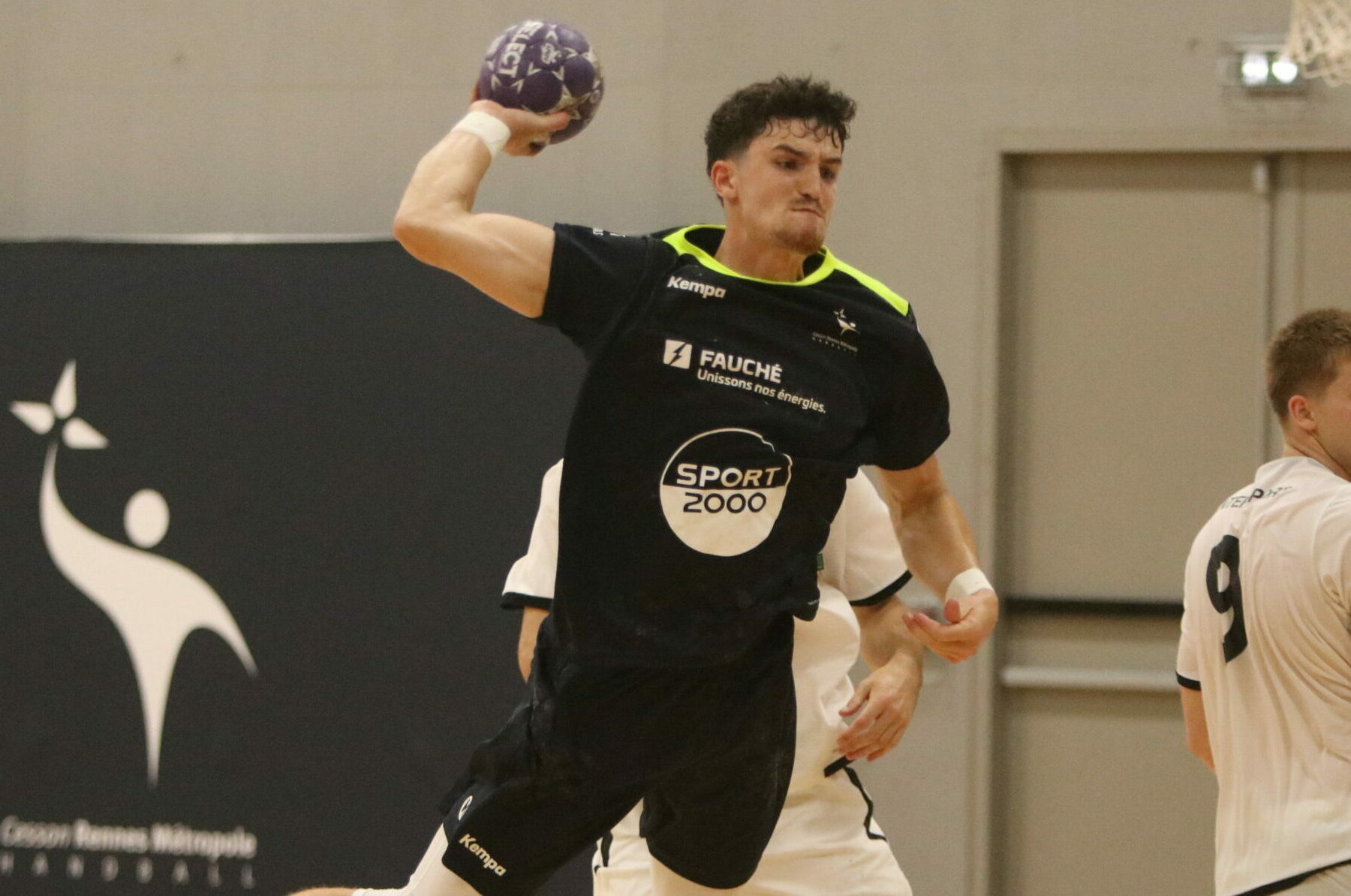 Mathéo Briffe s'envole.