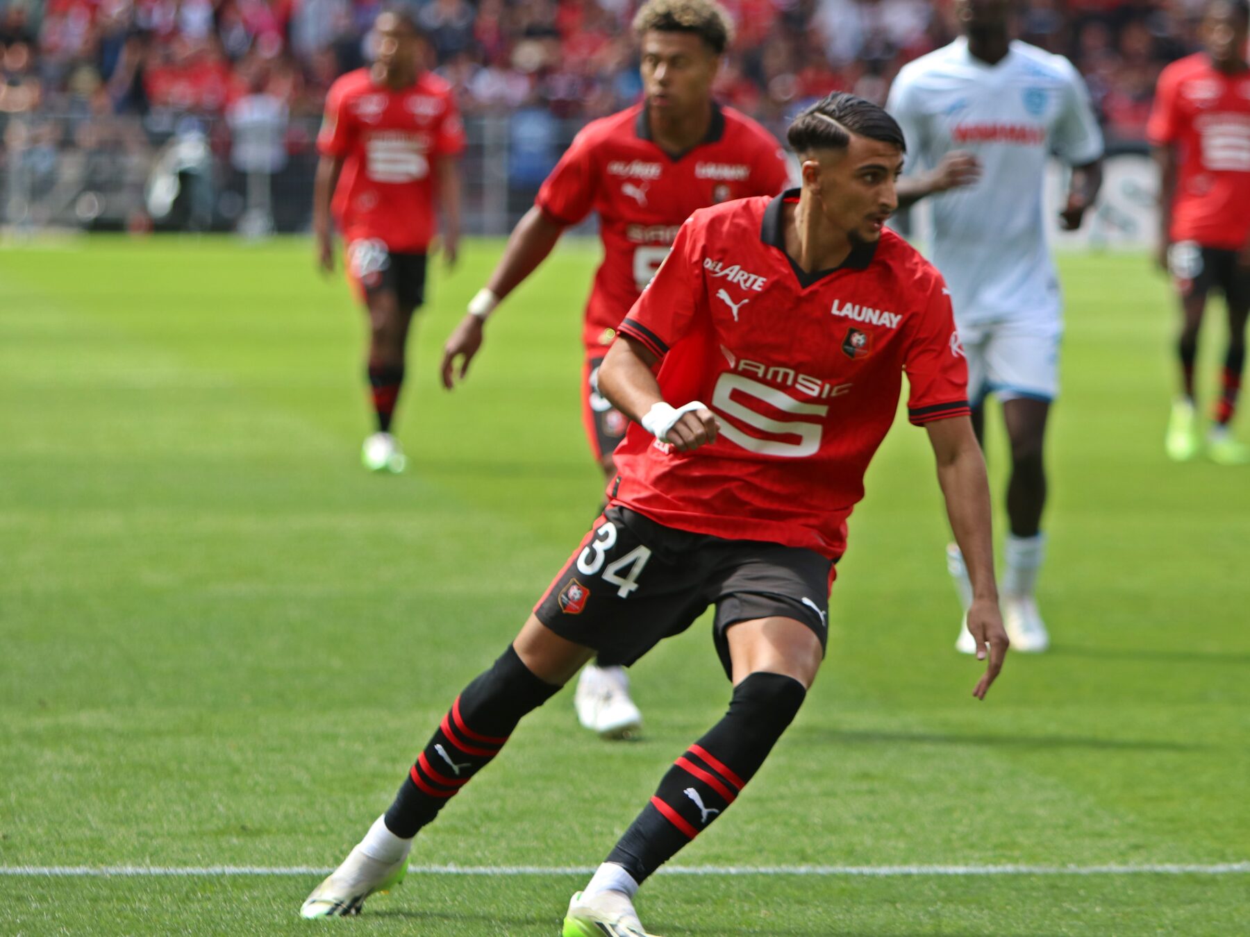 Ibrahim Salah prêté avec option d'achat.