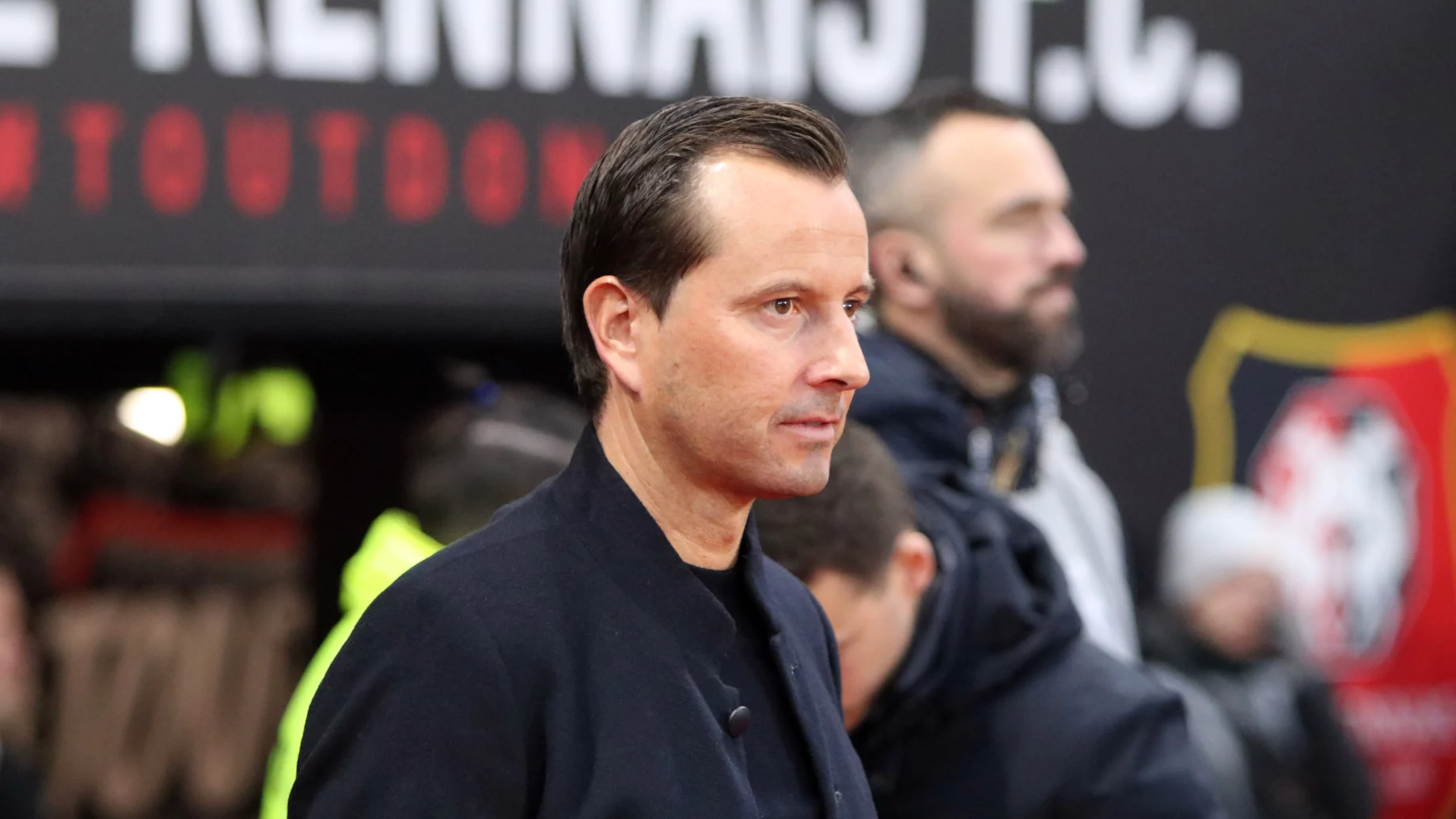 Julien Stéphan et Steve Mandanda se sont présentés face à la presse avant Lyon.