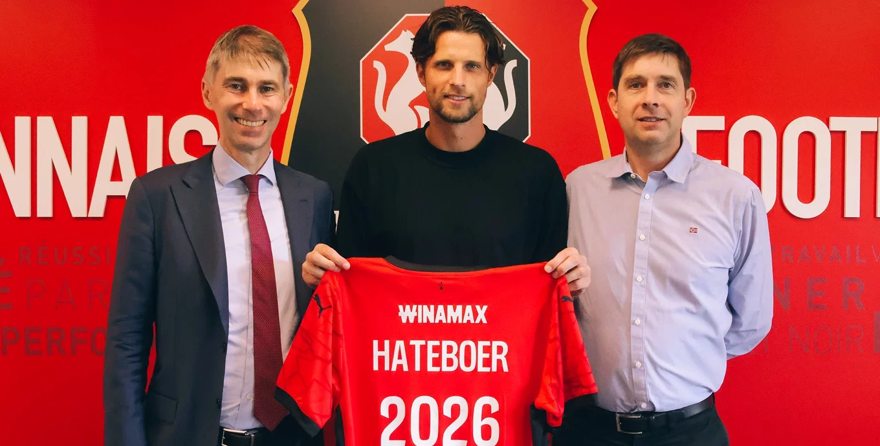 Hans Hateboer débarque en Bretagne.