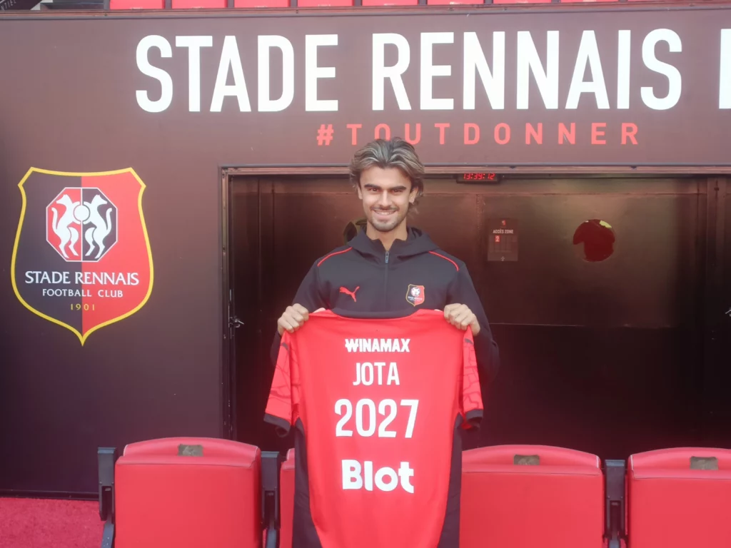 Jota nouveau joueur rennais.