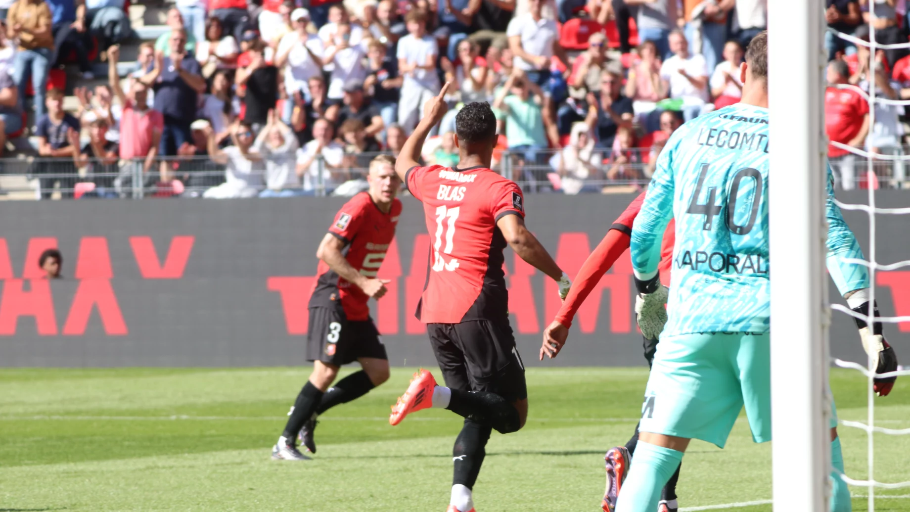 Le Stade Rennais domine Montpellier.