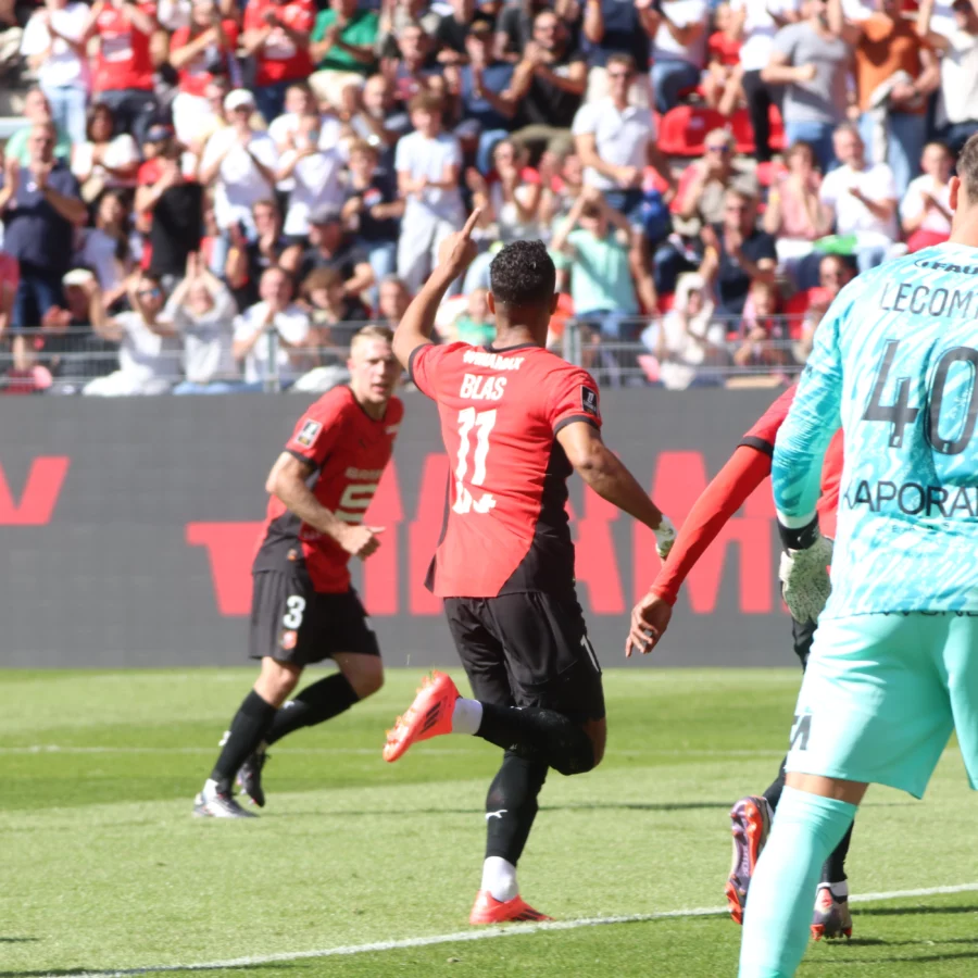 Le Stade Rennais domine Montpellier.