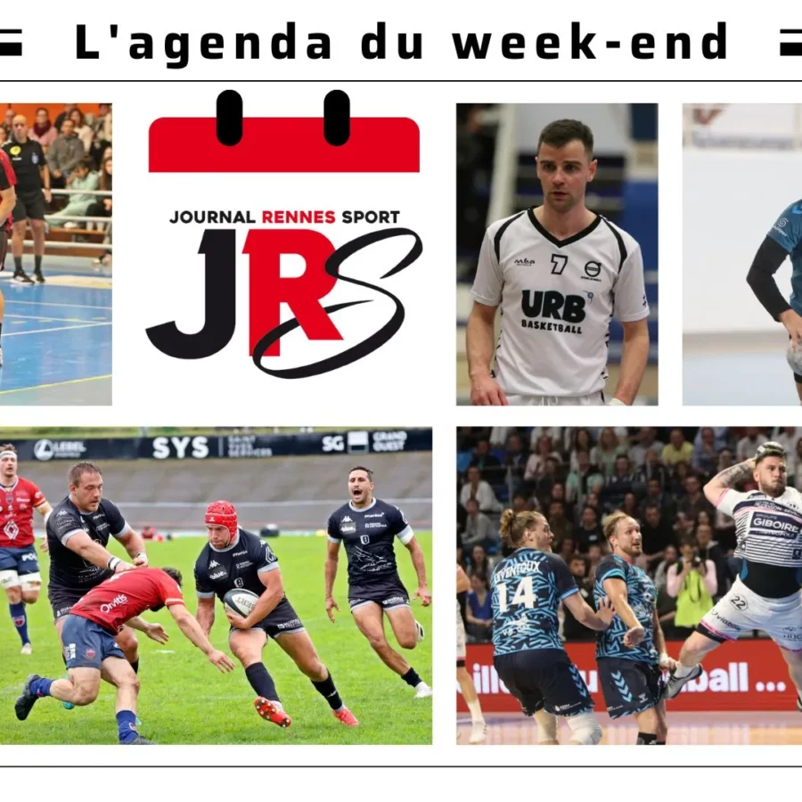 Les clubs rennais en lice ce week-end.