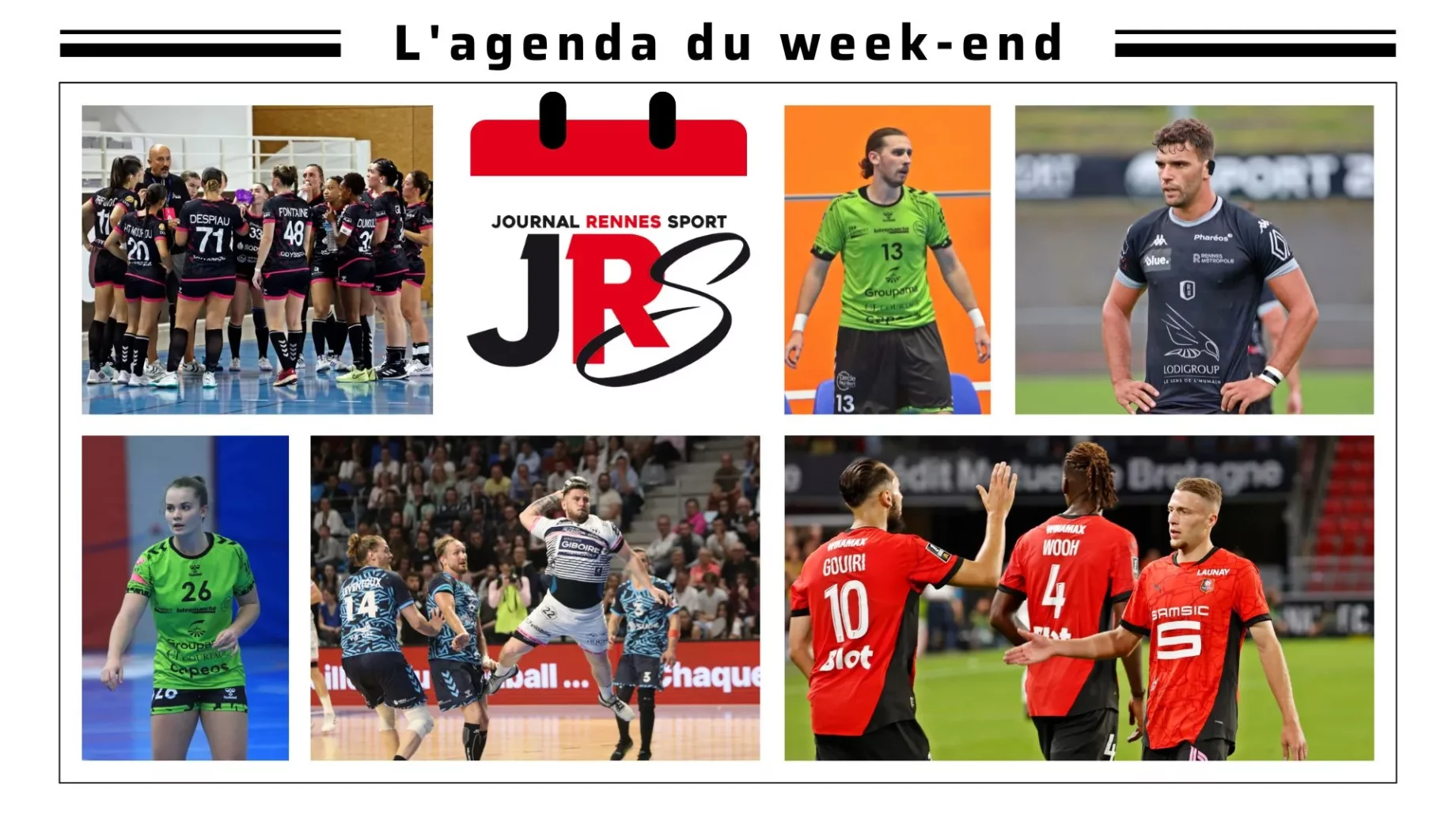 Le programme du week-end.