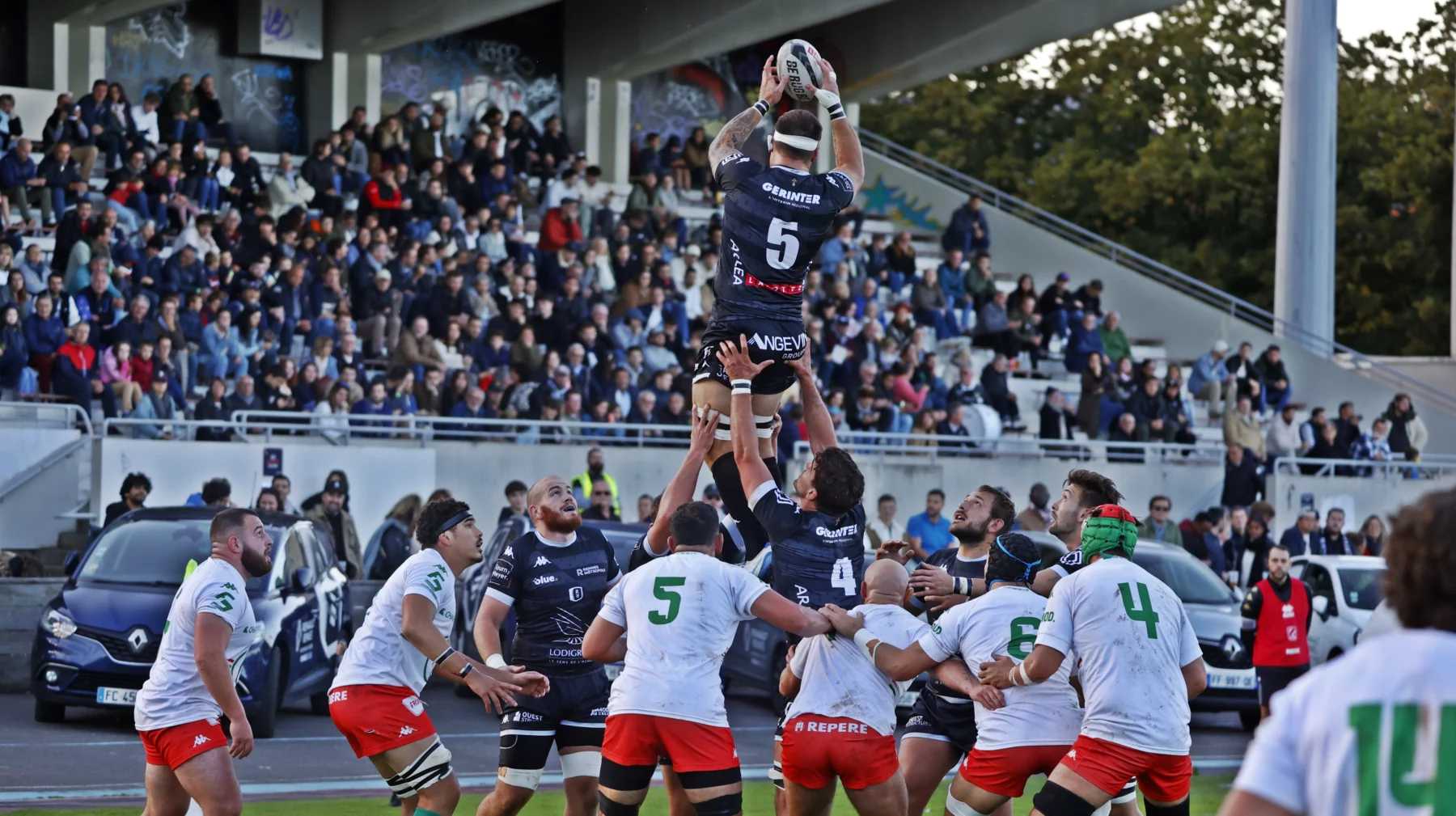 Touche lors de REC-Nantes