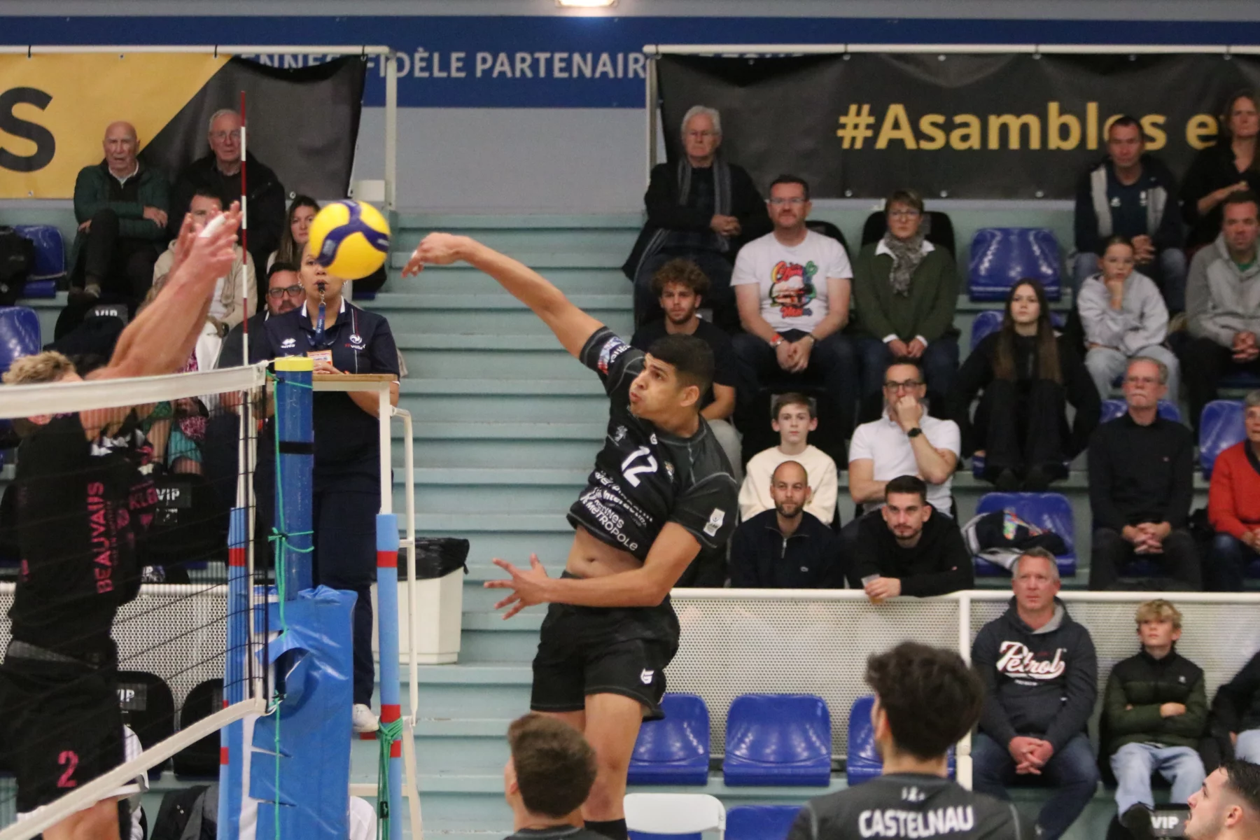 Nouvelle victoire du REC Volley.