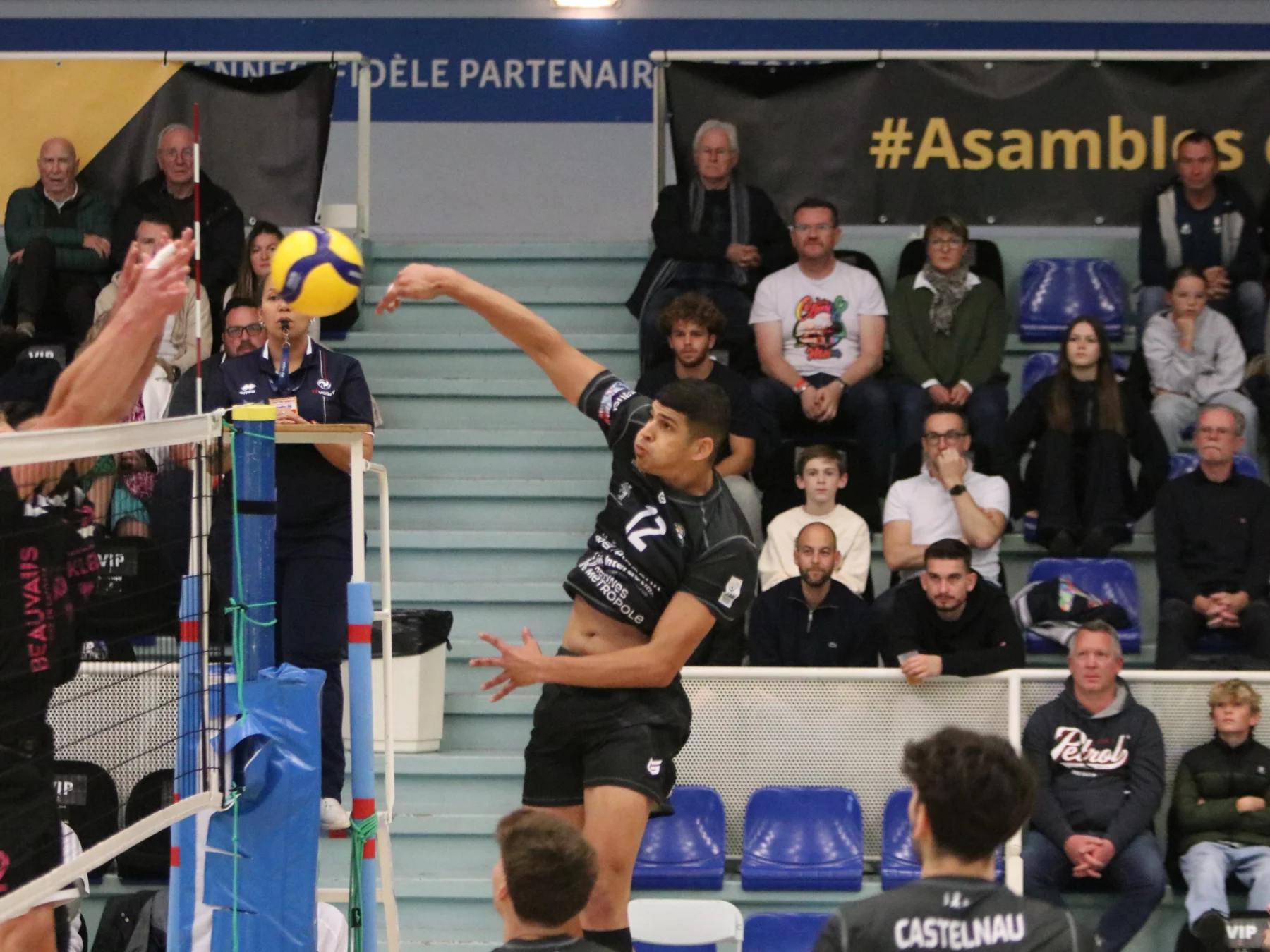 Nouvelle victoire du REC Volley.