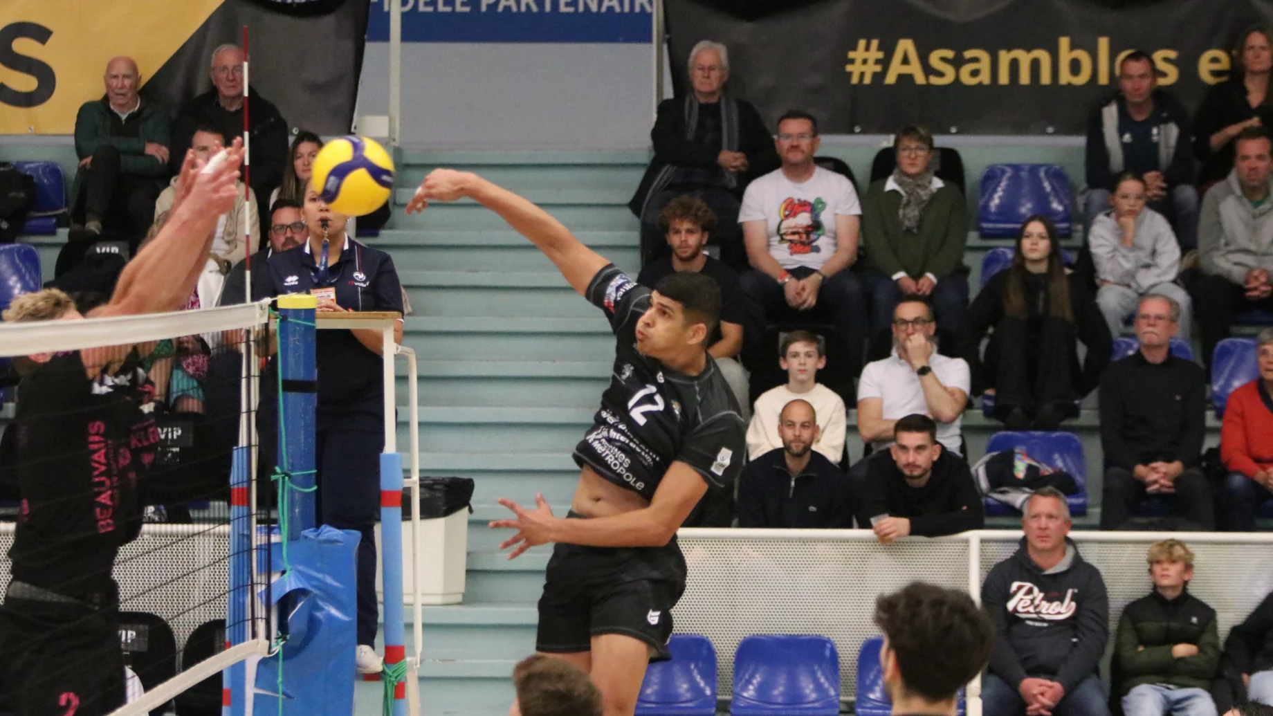 Nouvelle victoire du REC Volley.