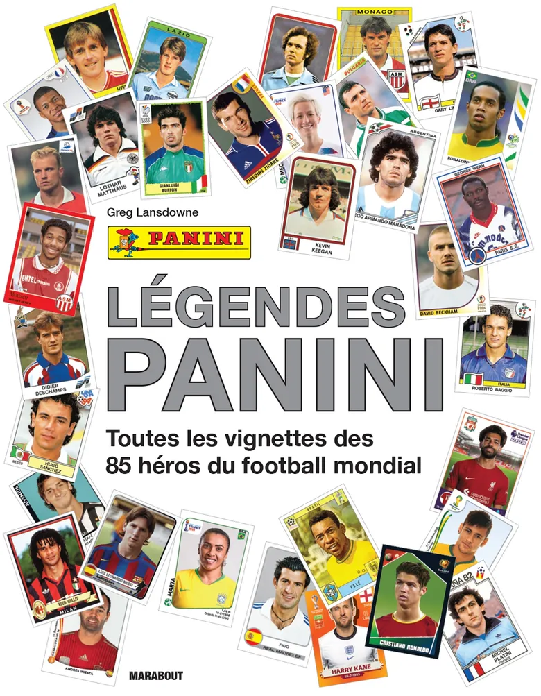 Légendes Panini, le livre