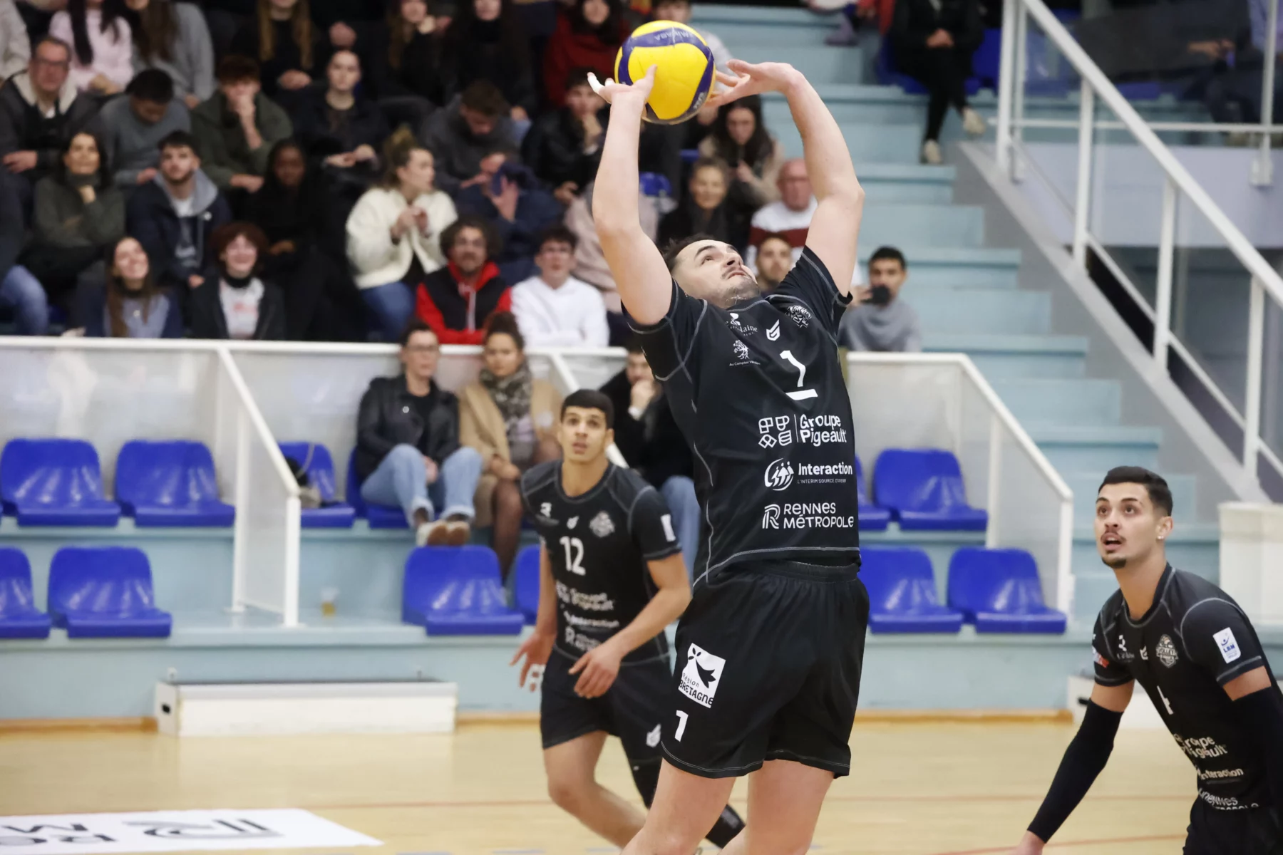 Nette victoire du REC Volley contre Chalon-sur-Saône.