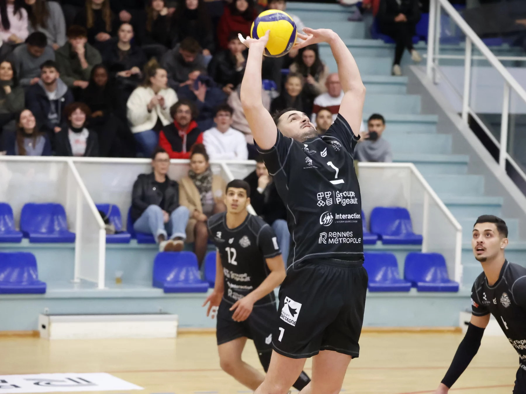 Nette victoire du REC Volley contre Chalon-sur-Saône.
