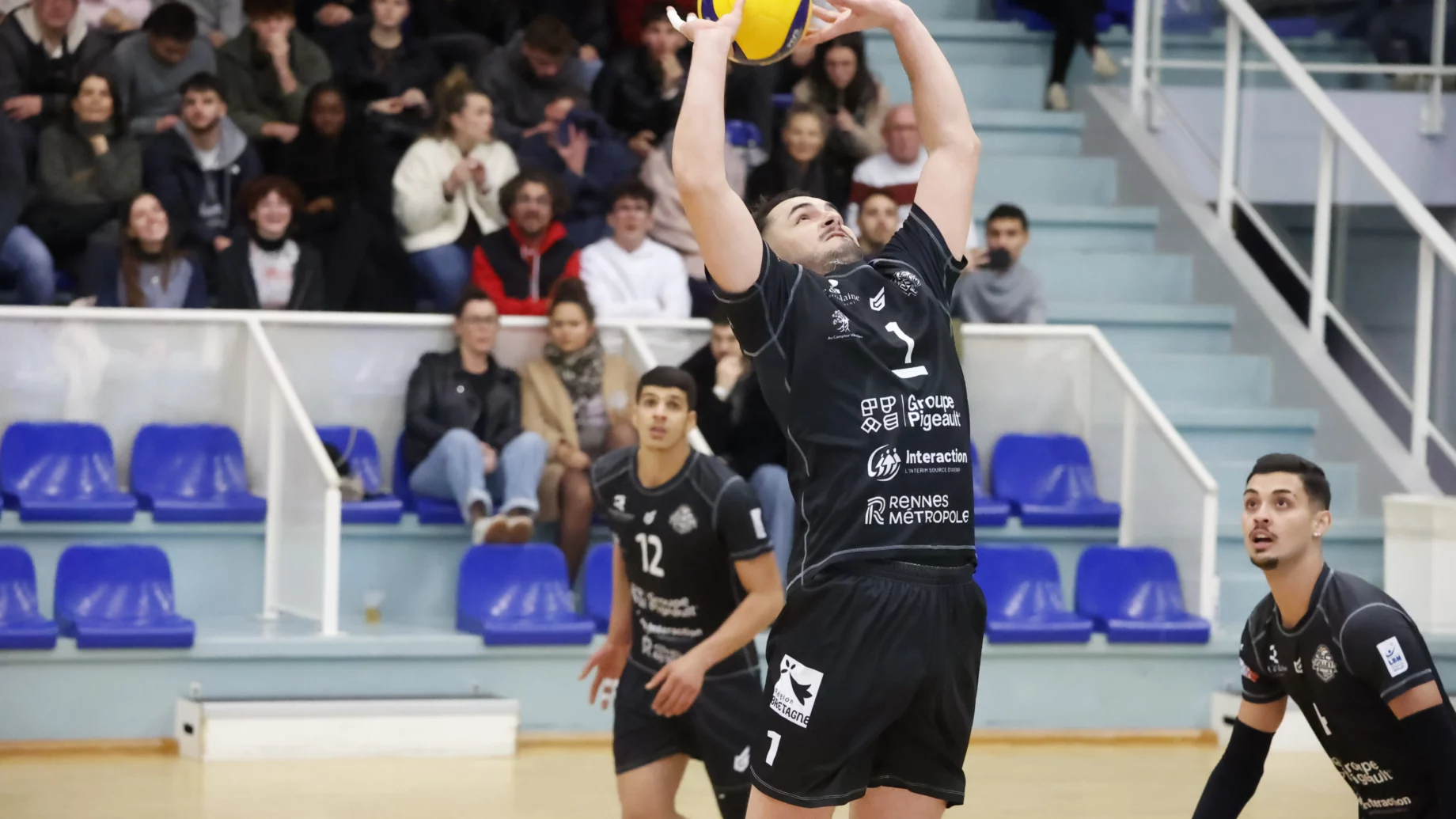 Nette victoire du REC Volley contre Chalon-sur-Saône.