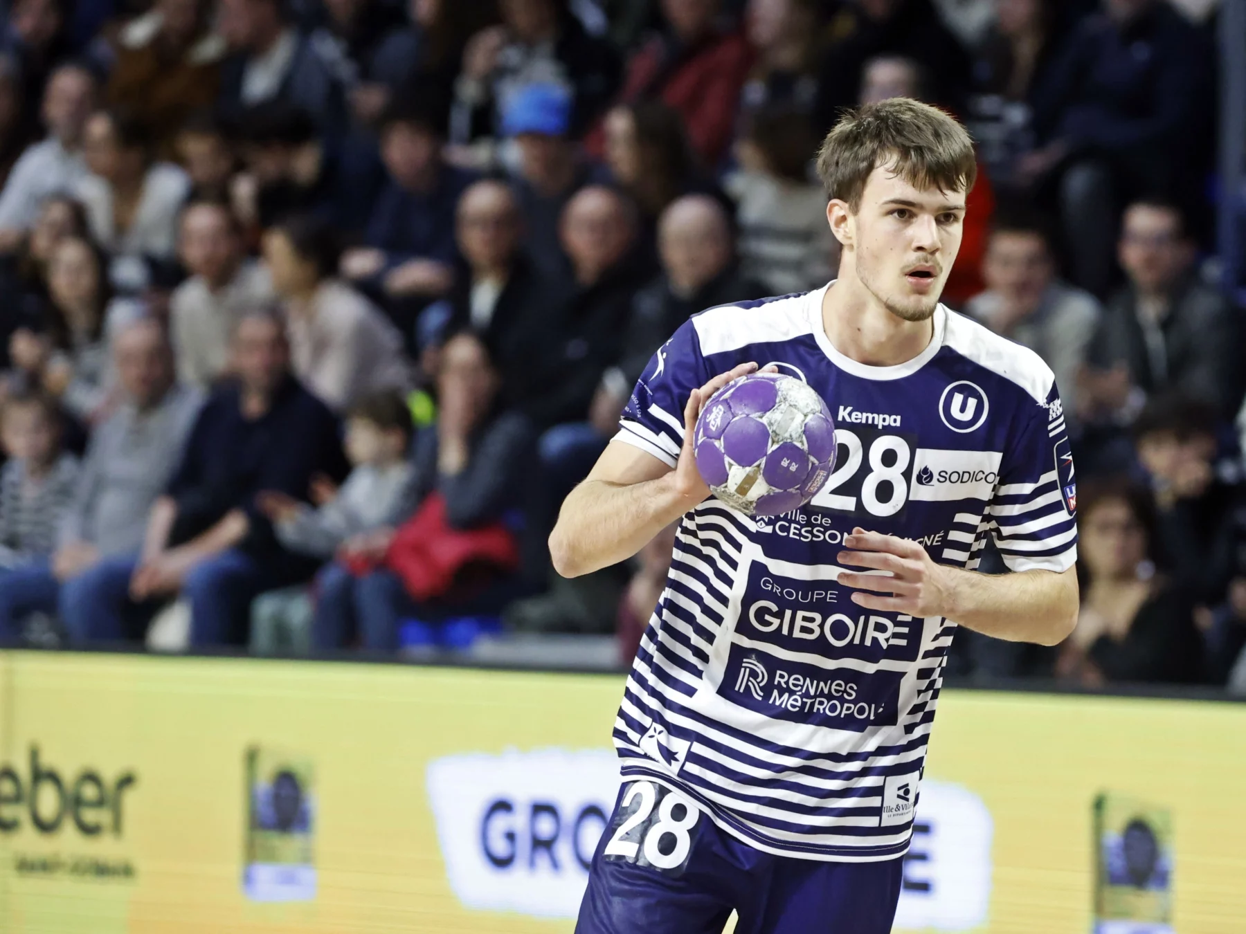 Michal Baran en action