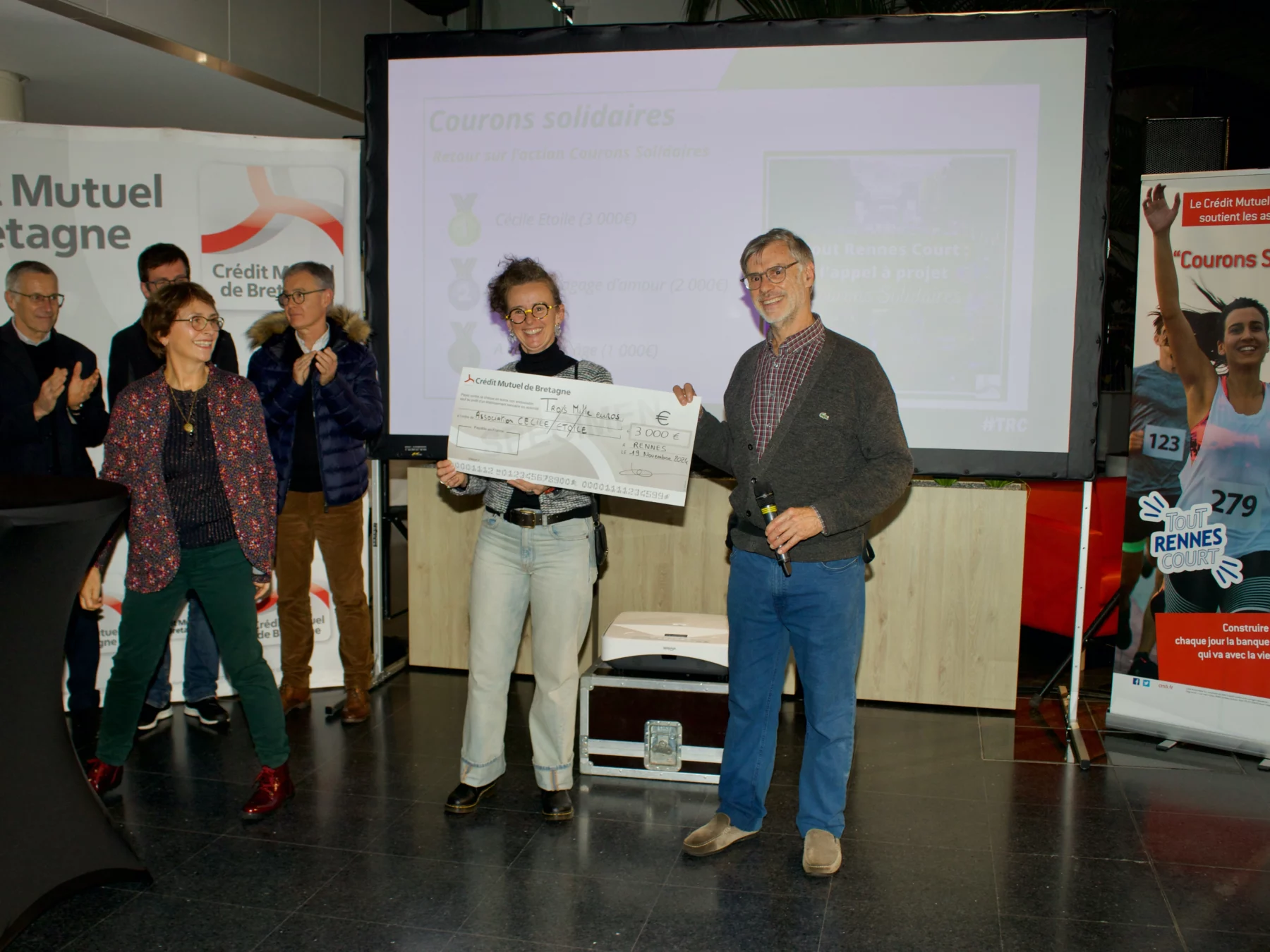 Trois associations récompensées.