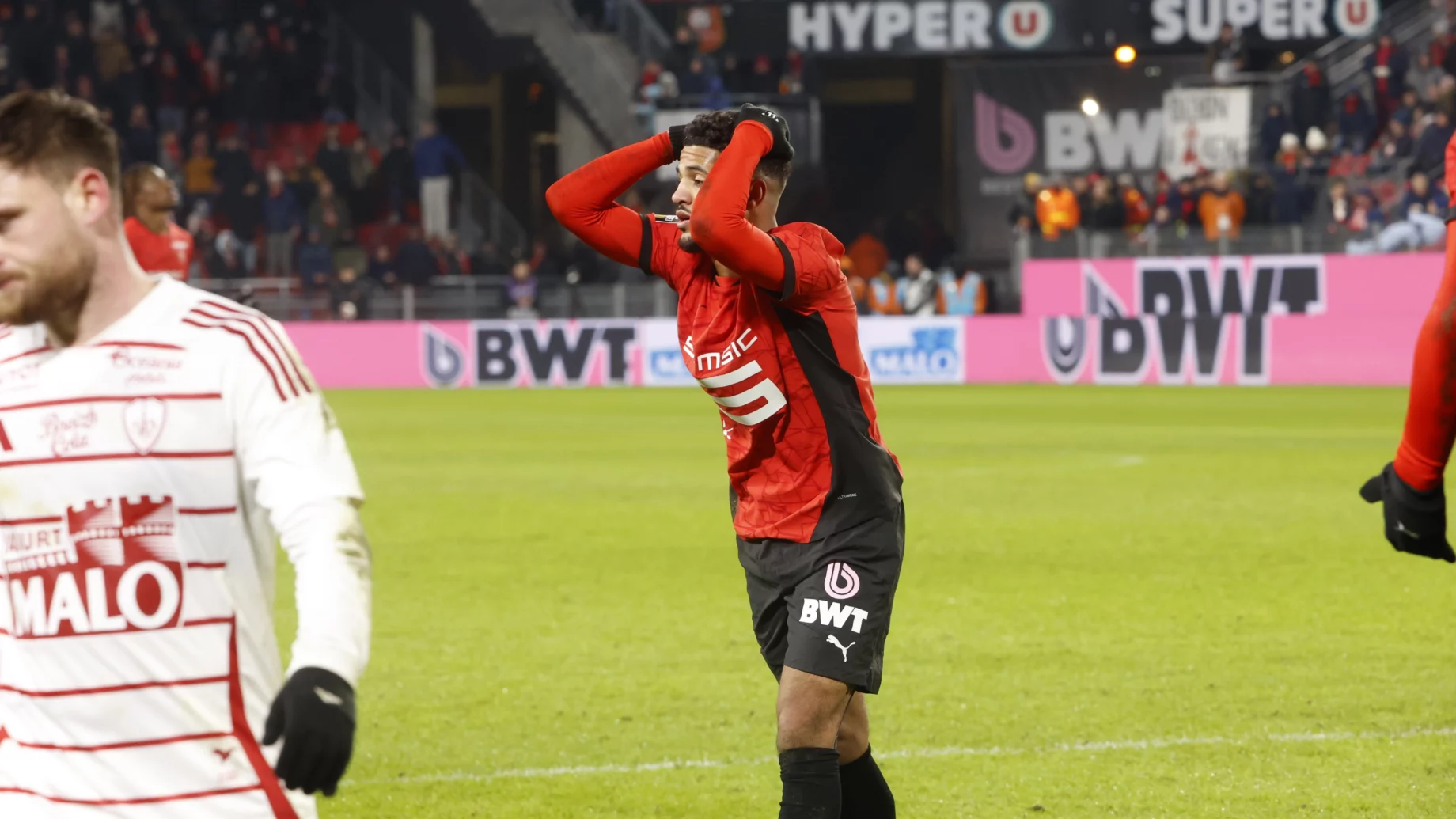 Ludovic Blas tête dans les mains