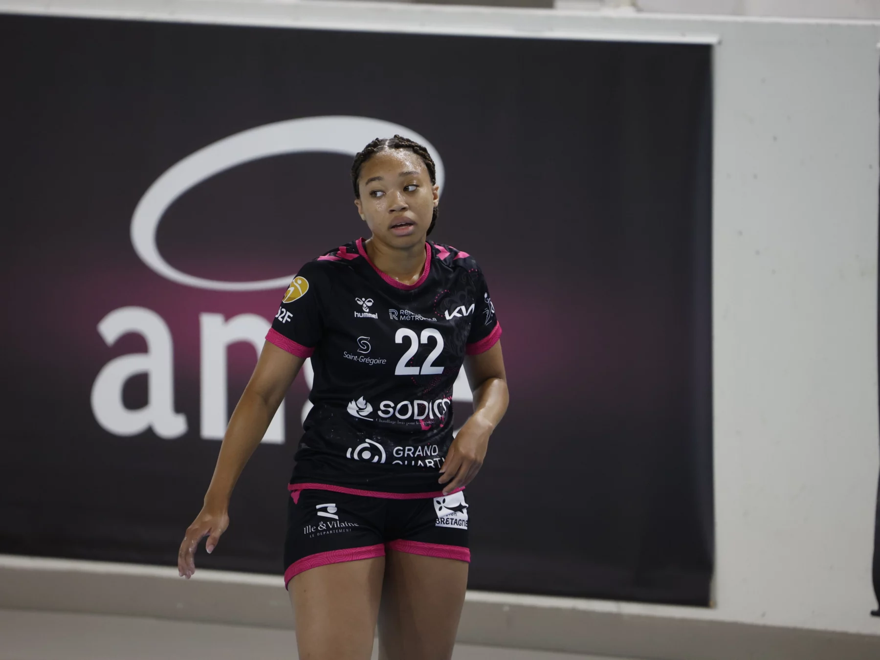 Laurie Honoré, joueuse du SGRMH.