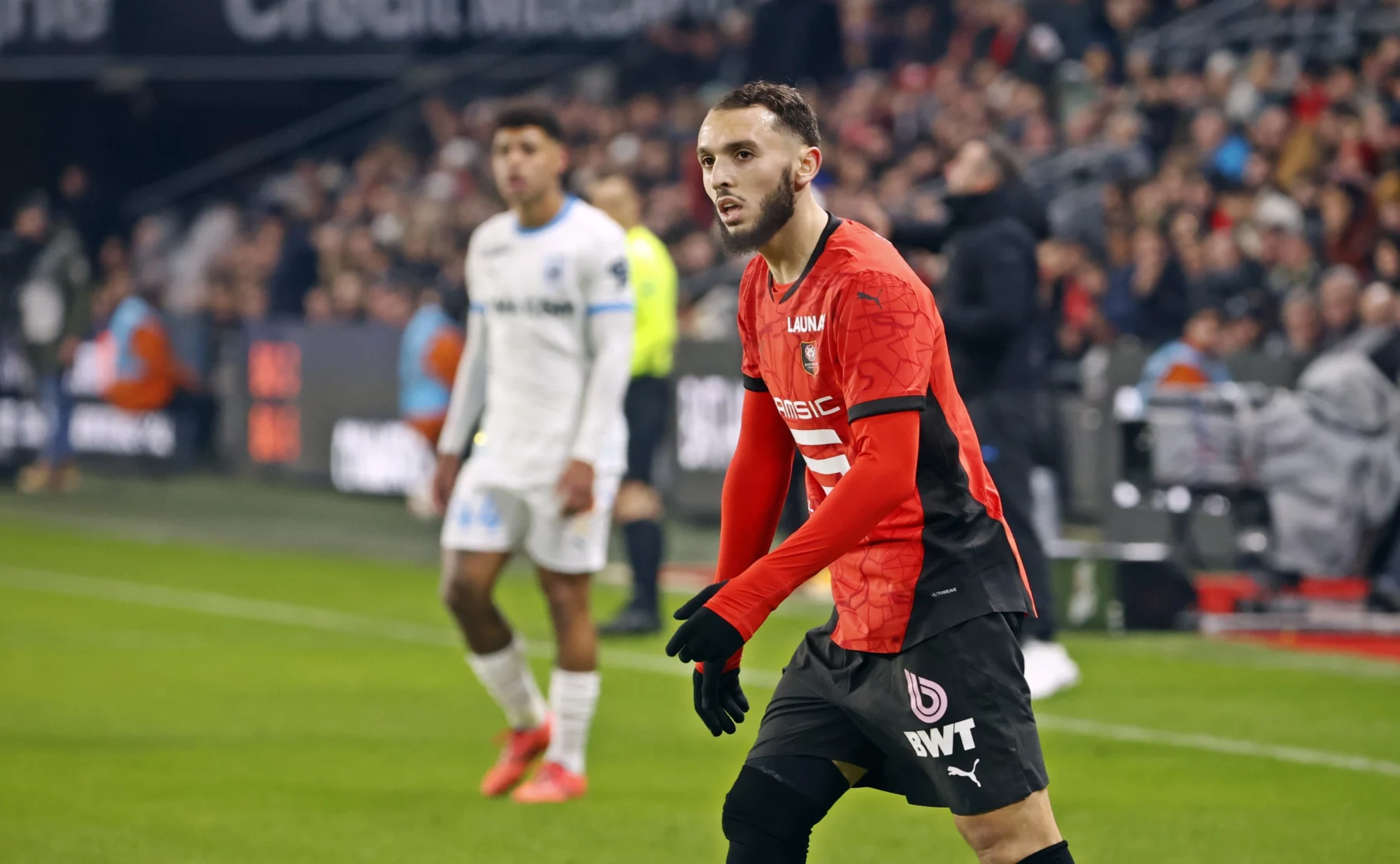 Amine Gouiri face à l'OM