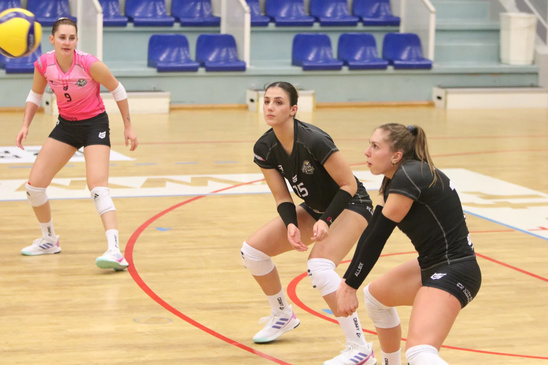 Les filles du REC Volley sont assurées de terminer quatrièmes.