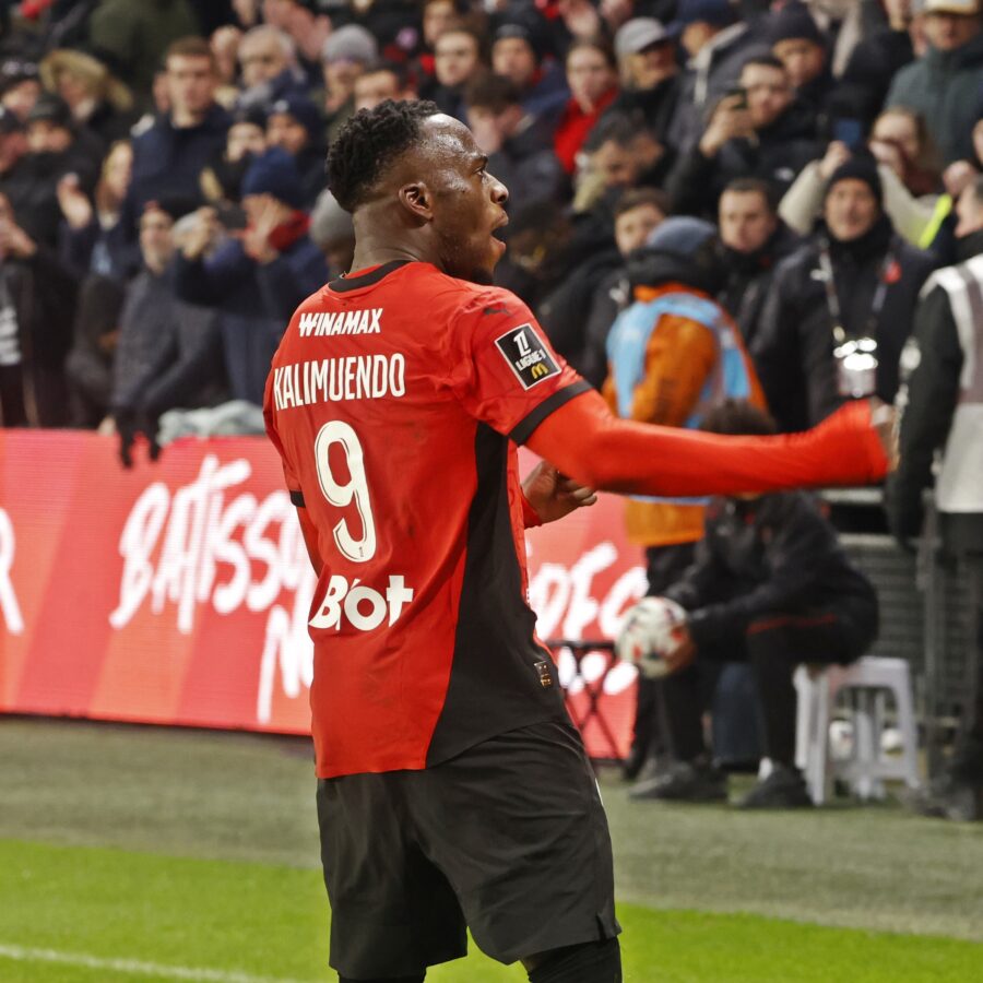 Arnaud Kalimuendo premier buteur de la soirée