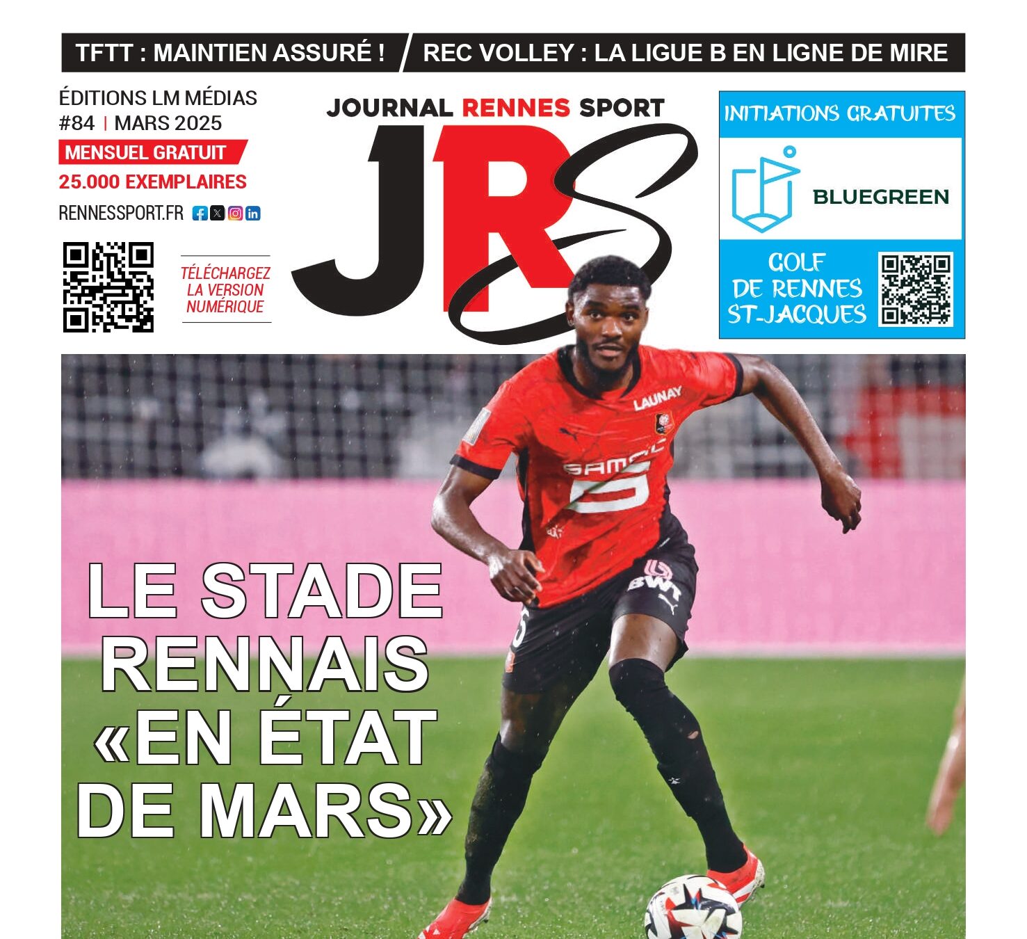 Une du JRS de mars