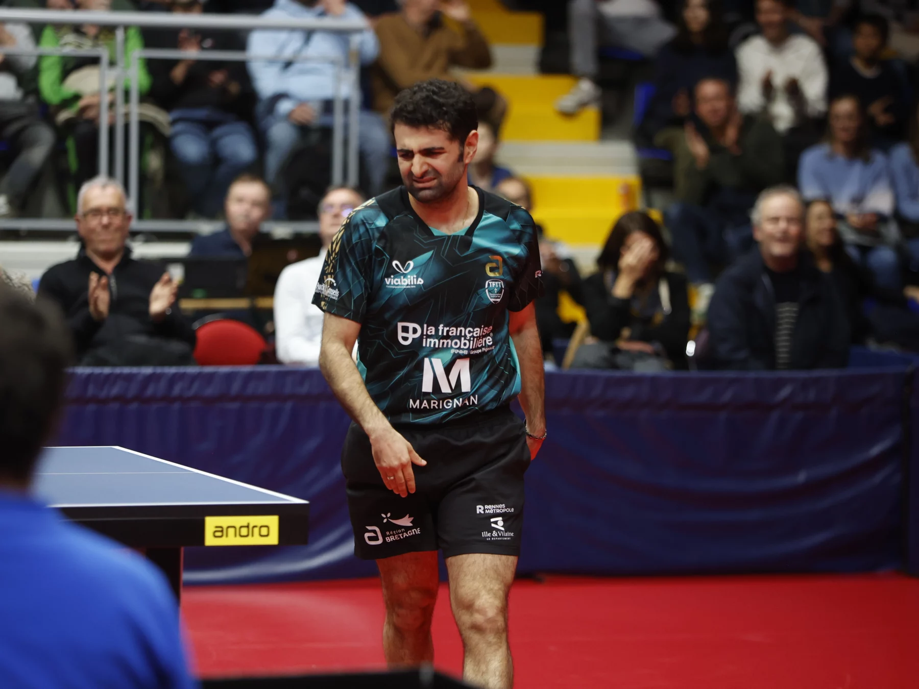 Thorigné stoppé à Angers.