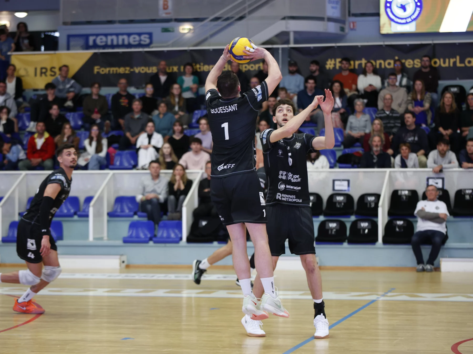 Le REC Volley évite le piège face à Grenoble.