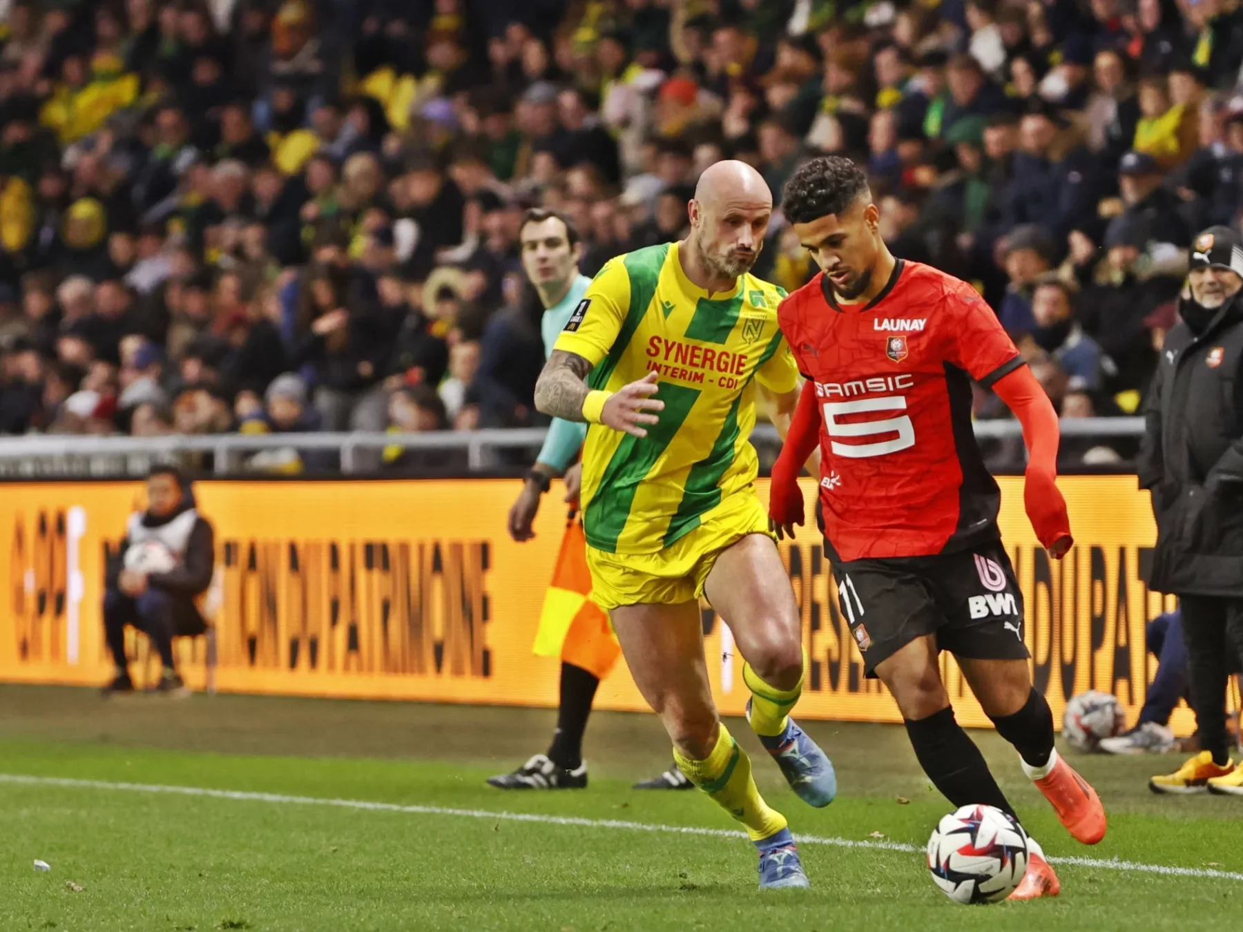 Zoom sur le derby entre Rennes et Nantes.