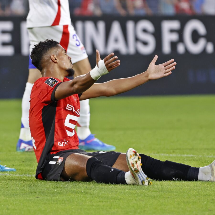 Ludovic Blas à terre